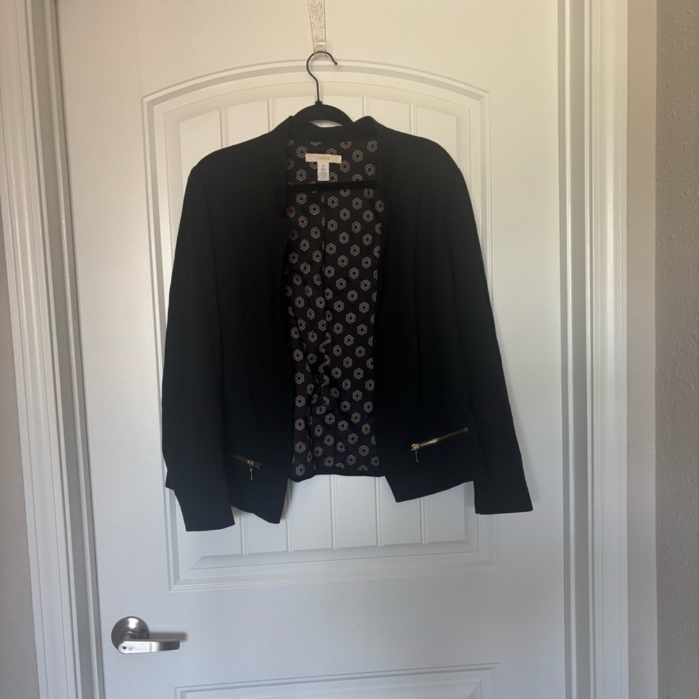 Chicos 2 Black Blazer